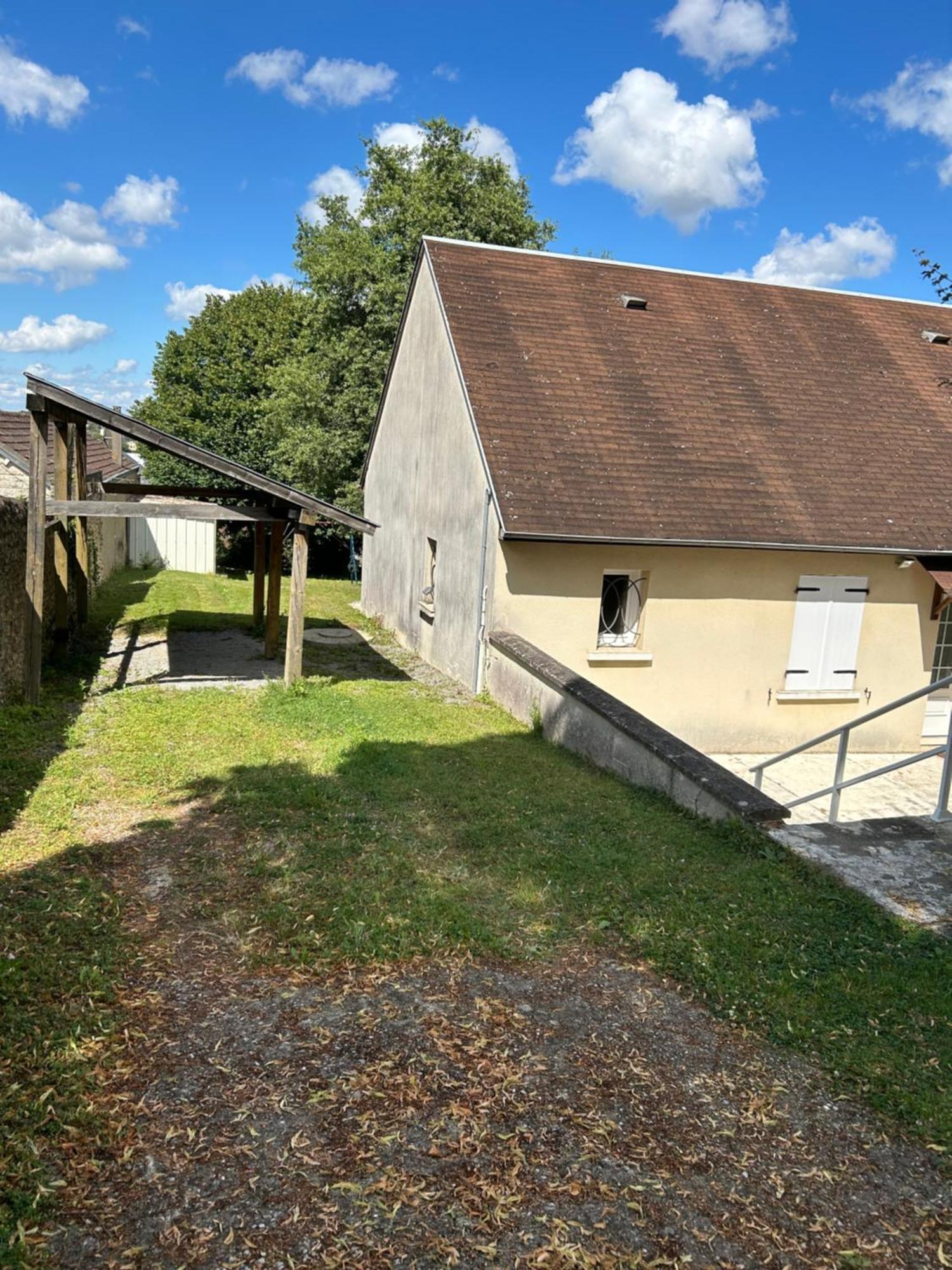 La Maison Du Chef Le Blanc Bagian luar foto