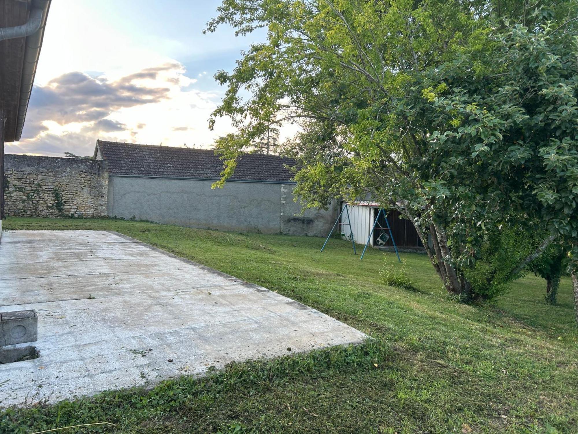 La Maison Du Chef Le Blanc Bagian luar foto
